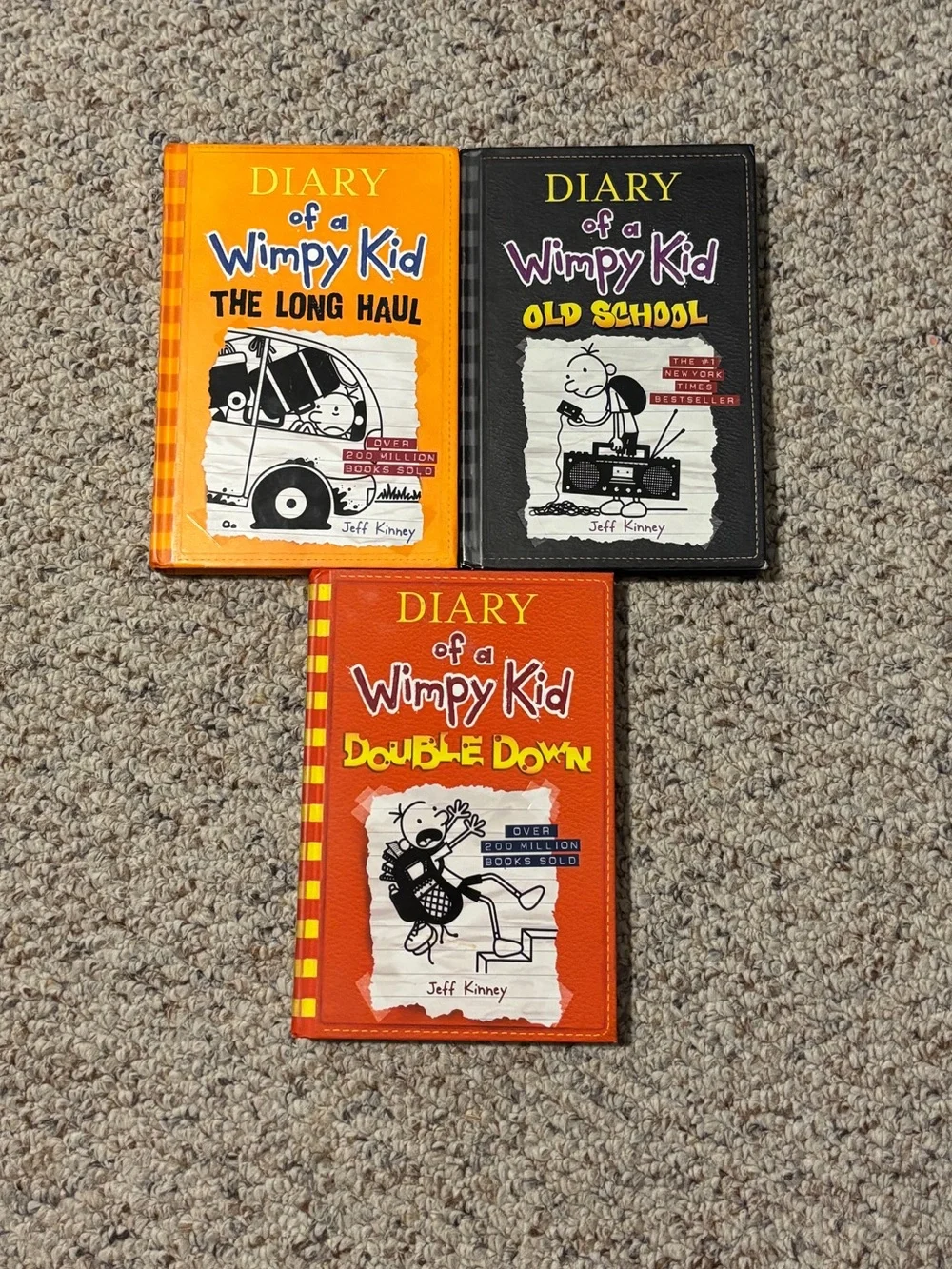 Diary of a Wimpy Kid books 1-18 bundle and 3 Rowley Jefferson’s Books